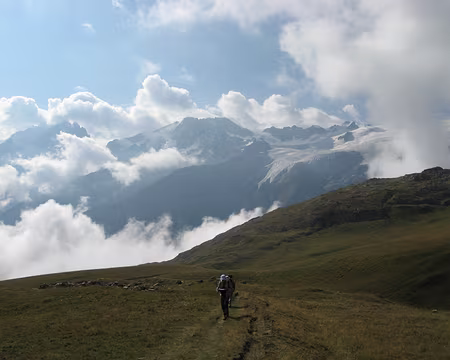 0116 Meije, Rateau et Girose depuis le plateau d'Emparis