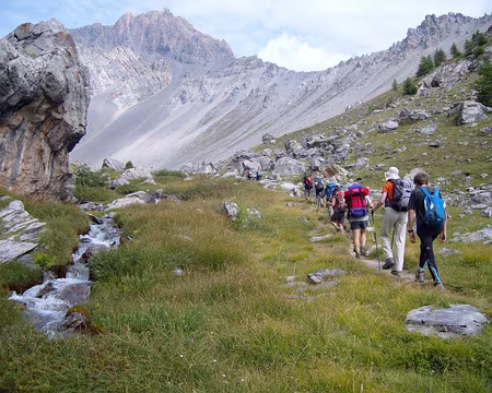 44z605 Entrée dans le Vallon des Ouerts
