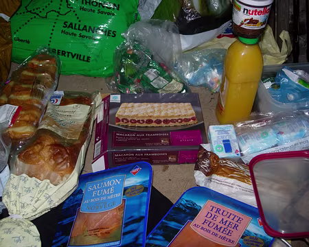 24 Menu du jour à la cabane de Montartier-Dessous