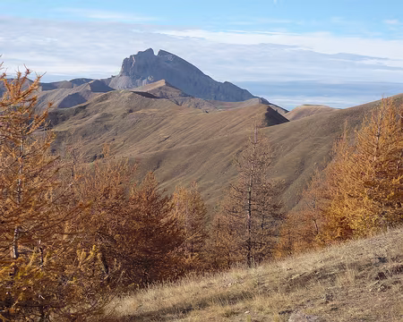 AlpesProvencales 087 D'un côté, la Grande Séolane ...