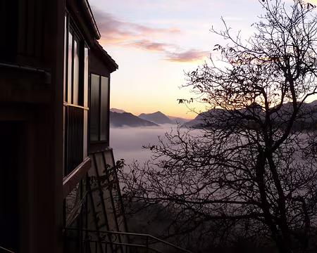 AlpesProvencales 273 Un lever de soleil splendide pour faire baver les absents.