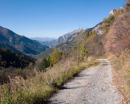 Montée au Col de Séolane C'est le départ, jusque la cela va