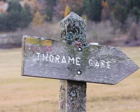 Thorame gare On n'est pas perdu, il y a une gare