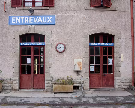Gare d'Entrevaux Gare d'Entrevaux