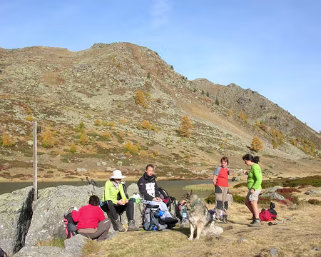 021 Pause au lac de Cristol (2245m)