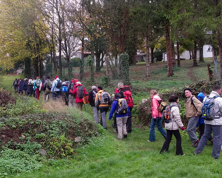 Source du Morillon 70 ans, 40 ans de CAF, 30 ans d'encadrement, Souppes sur Loing, 09 Novembre 2008.