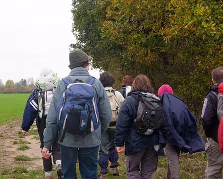 Dans la plaine à l'abri