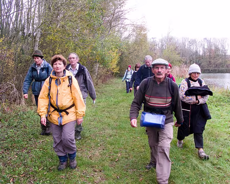 Etang de Varennes le long de l'étang des Varennes
