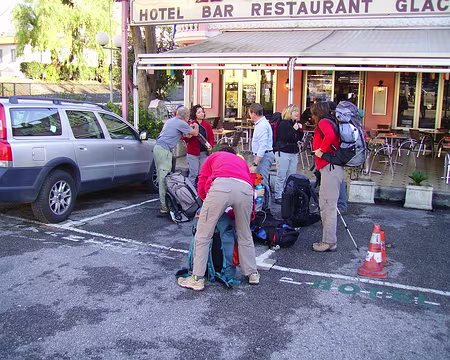 001 8 novembre, départ après le petit déjeuner