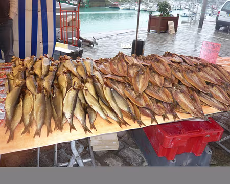 PaysdeCaux 087 Et la fête du hareng : hareng séché ...