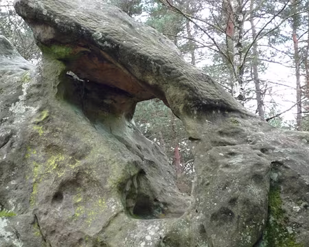 Rando essai (8) 1ère oeuvre d'art : le trou normand