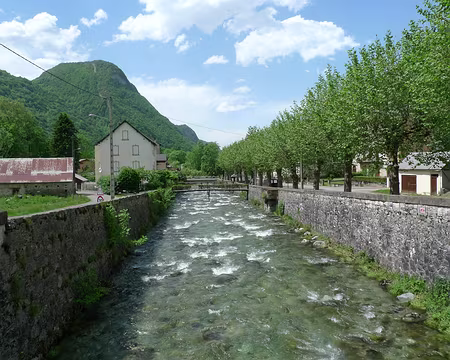 80 Aulus-les-Bains, notre terminus.