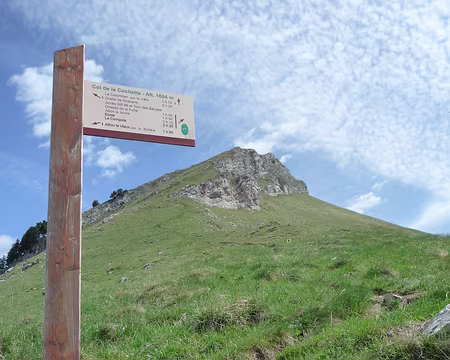 011 Le Mont Colombier vu du col