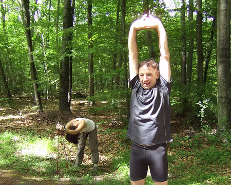 42 2éme séance d’étirements ……. seul ….