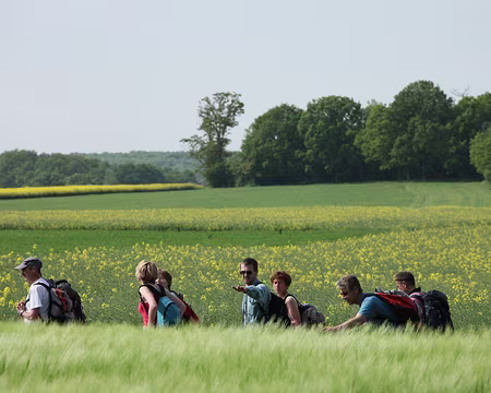 IMG_2685 Mais pas pour longtemps …Gwenael et Alain n’ont apparemment jamais vu de blé :-)