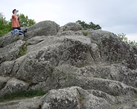 041 Les rochers d'Yzeron, le bleau lyonnais