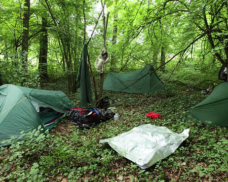 PXL072 Au programme également un bivouac ...