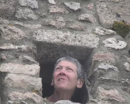 Chantal à Quéribus