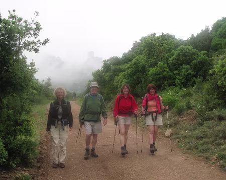 vers Quéribus au revoir Quéribus