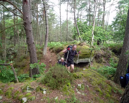 PXL007 René voulait absolument tester ses beaux bâtons neufs ....... on ne l'a pas contrarié !