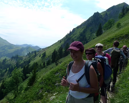 072 Ca rigole dans les rangs ! (sauf un, qui boude…)