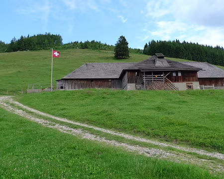 080 Chalet suisse, modèle d'alpage.