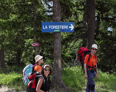 IMG_6444 La Forestière est ouverte, mais est-ce que l'on va pouvoir passer sans raquettes ? ;-)