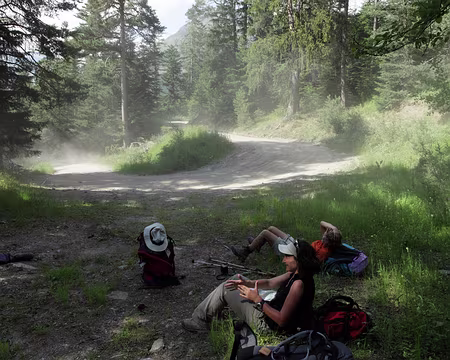 IMG_6455 Devinez quoi ? C'est un gros 4x4 qui vient juste de passer ;-(