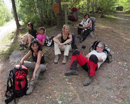 IMG_9329 Mais comme il faut pas abuser des bonnes choses, on préfère se ménager et attendre gentiment la navette ! A bientôt