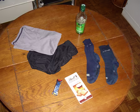 004 Ce qui oblige à limiter les autres bagages