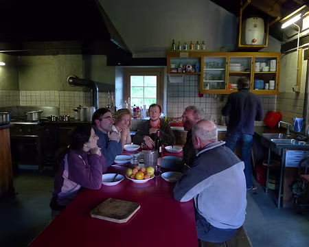 063 Nous y voilà ! Dîner à la cabane de La Barma.