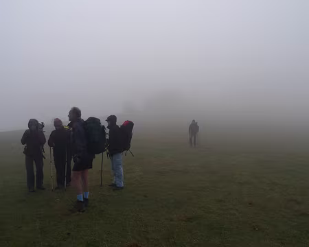 47 Brouillard et vent fort sur la crête de Jiboui.