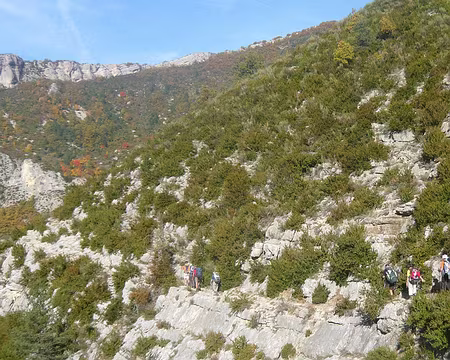 PXL091 Dans les gorges avant Annot