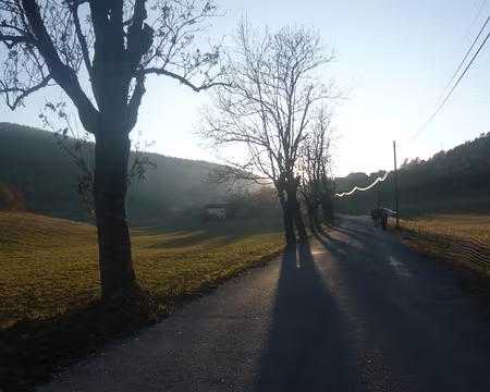 PXL120 Arrivée à la Colle St Michel, le froid se fait sentir