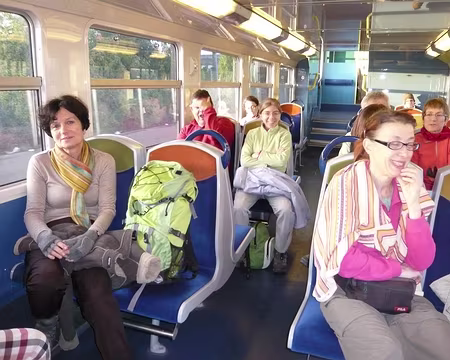 PXL000 Mi octobre, le train direction Orry-la-Ville