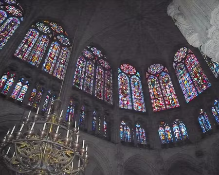 PXL041 Les vitraux de la cathédrale de Troyes