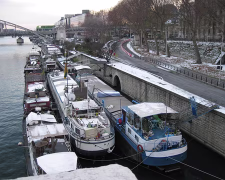 PXL051 La Bièvre se jette dans la Seine au Pont d'Austerlitz