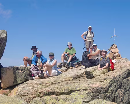 au sommet du Capu d'Orto au Capu d'Ortu