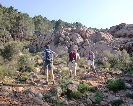 dans les Calanches dans les Calanches