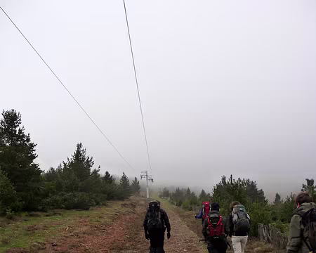 PXL016 400m de montée vers le Mont Lozère à +1700m. Pas de télésiège