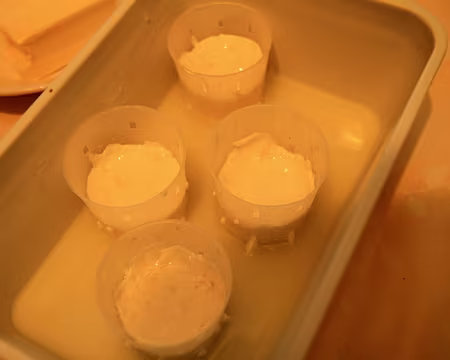 PXL198 faisselles maison, elle soigne bien ses randonneurs et pélerins