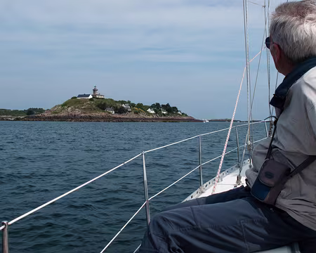Chausey, juin 2010 Arrivée à Chausey