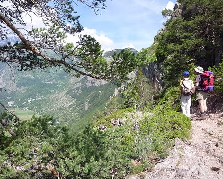 PXL004 Col de l'Aiguille, sente vers les crêtes de la Rortie