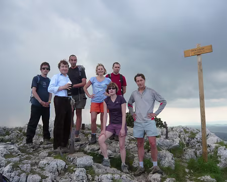 PXL015 Rapide photo au sommet du Crêt de la Neige car ...