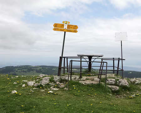 IMG_7406 Au sommet de la Dent de Vaulion (1482m)