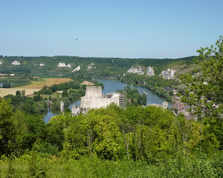 PXL005 CHATEAU GAILLARD (construit en un an, une prouesse !)