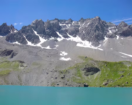 Haute Ubaye, le lac Ste Anne au lac Sainte Anne