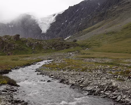 IMG19920 Ruisseau des Balmes et Glacier Supérieur des Balmes ou de Vaudet