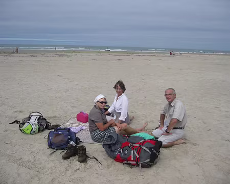 PXL017 pique-nique sur la plage de Berck
