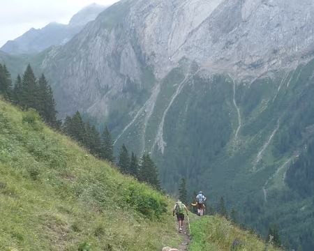 PXL025 Quatrième jour. Descente sur Derborence. Face au Miroir d'Argentine.